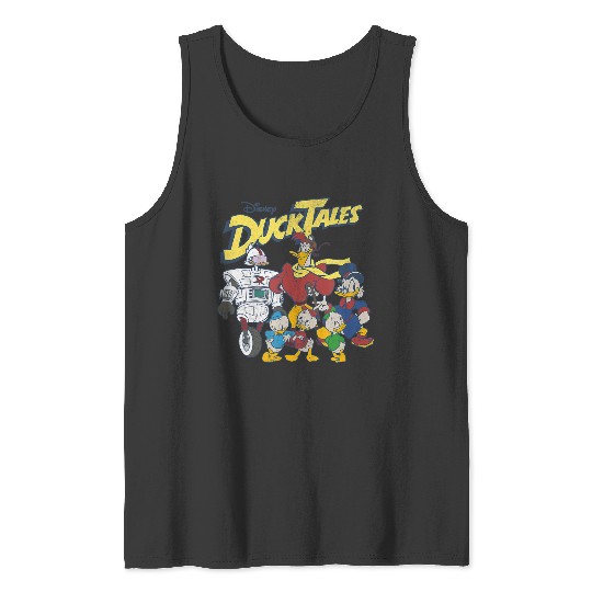 Disneyss Ducktales Vintages Retro Funny Tank Tops