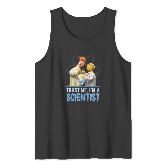 Disney The Muppets Trust Me I'm A Scientist Bunsen Beaker Tank Tops