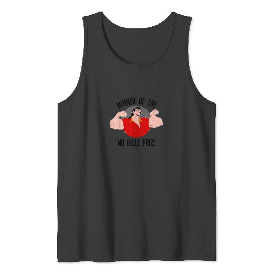 Disney Beauty and the Beast Gaston Winner No Belle Prize Tank Tops
