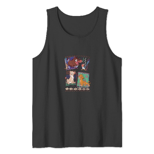 Disney Lion King Simba And Timon Graphic TShirt Tank Tops