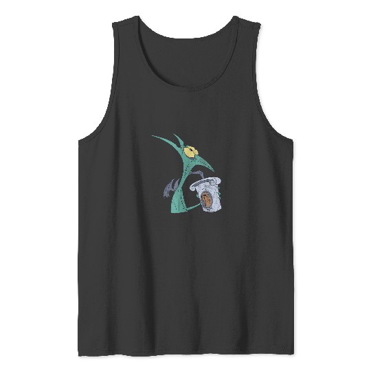 Disney Hercules I Am Panic Distressed Big Chest Tank Tops