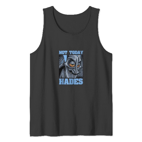 Disney Hercules Not Today Hades Poster 5734 Tank Tops