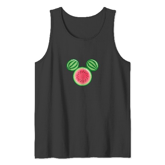 Disney Mickey Friends Mickey Watermelon Ears Tank Tops