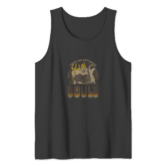 Disney Villains Ursula Poor Unfortunate Souls Retro 7377 Tank Tops