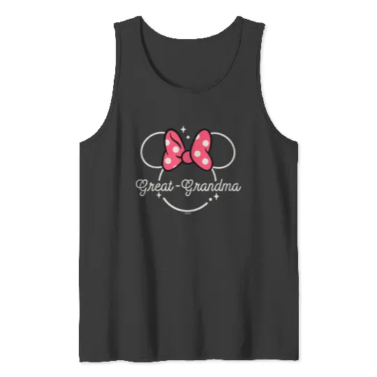 Disney Minnie Mouse Great-grandma Icon Magic Mothers Day Tank Tops