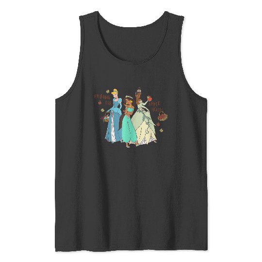Disneyss Princess Falling For Apple Picking Tank Tops