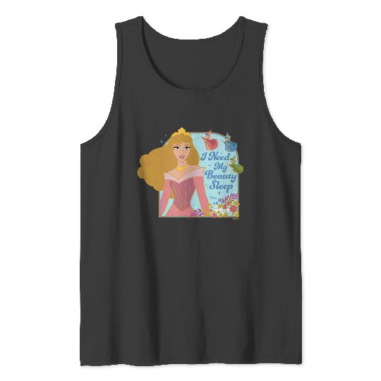 Disney Princess - Aurora Three Fairies Need My Beauty Sleep Tank Tops