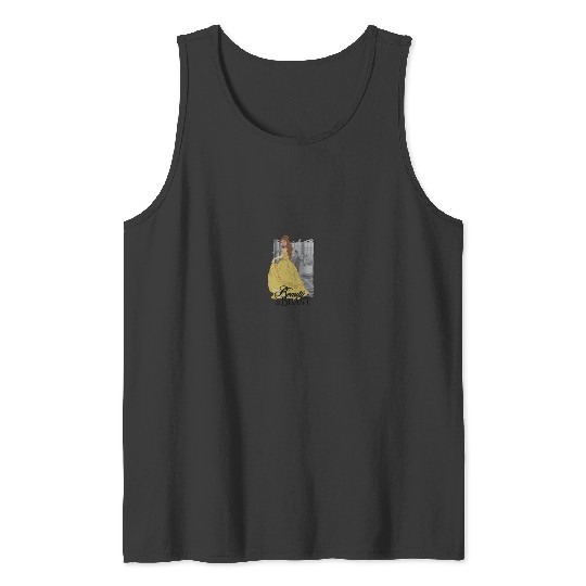Disney Beauty And The Beast Belle Dancing Portrait Tank Tops
