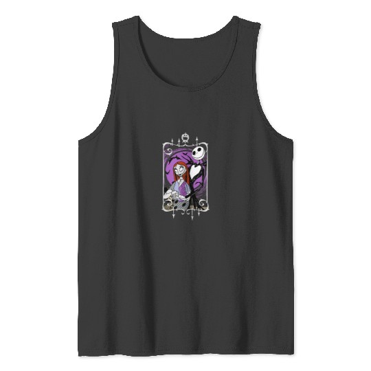 Disney Nightmare Before Christmas Jack and Sally Tank Tops