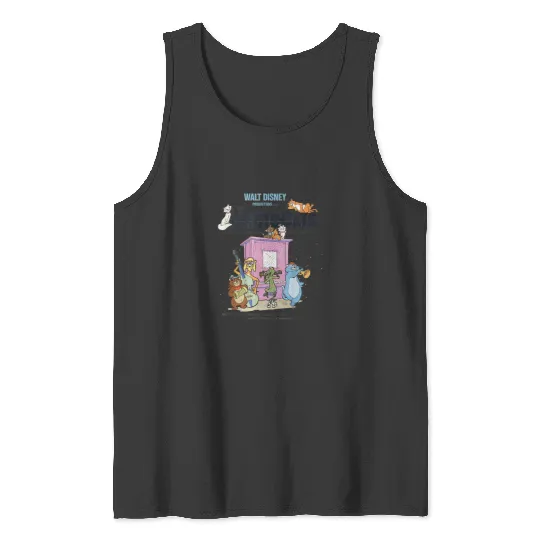 Disney The Aristocats Cats Playing Piano Tank Tops