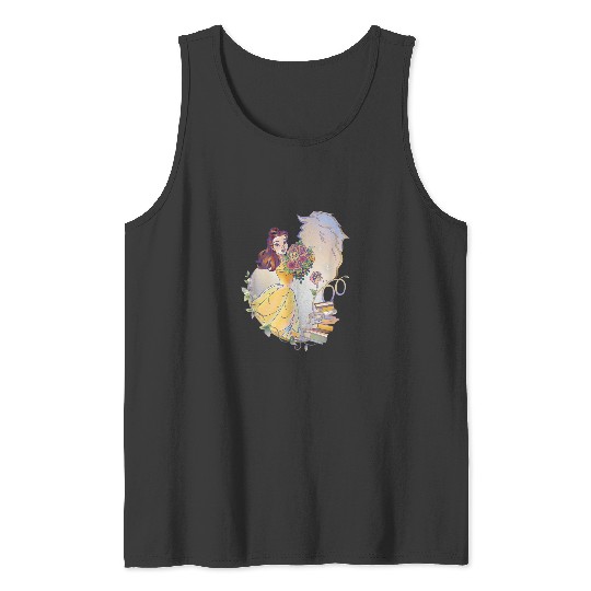 Disney 100 Platinum Princess Collection Belle D10 Tank Tops