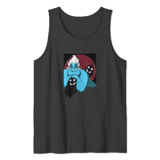 Disneyss Villains Ursula Flotsam And Jetsam Eels Tank Tops