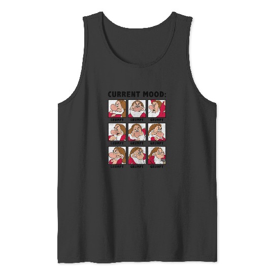 Disneyss Snow White Current Mood Always Grumpy Graphic Tank Tops