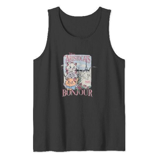 Disney The Aristocats Bonjour Paris Since 1979 Ad Tank Tops