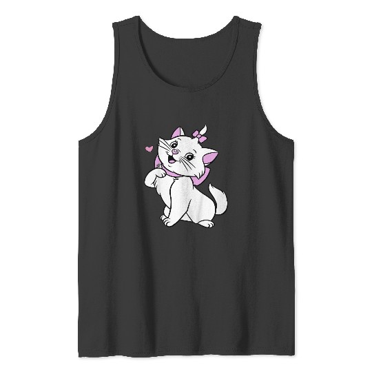 Disney The Aristocats Happy Adorable Marie Chest Portrait Tank Tops