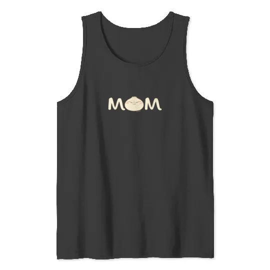 Disney and Pixars Bao Dumpling Mom Tank Tops