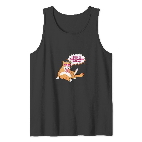 Anti-Hero Cat Taylorr Swift Tank Tops