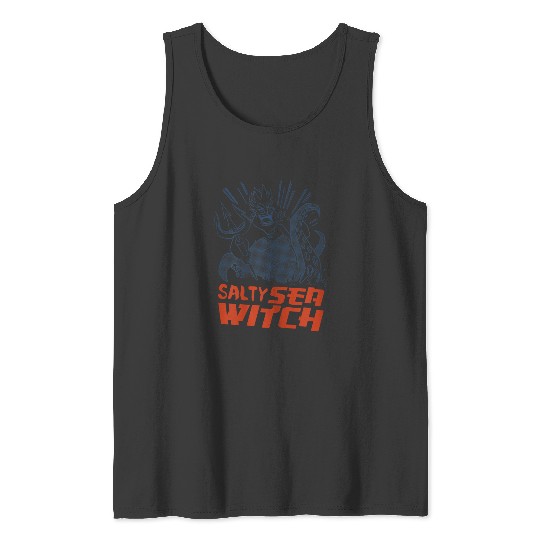 Disney The Little Mermaid Ursula Salty Witch Art Tank Tops