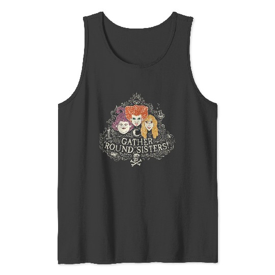 Disneyss Hocus Pocus Gather' Round Sanderson Sisters Tank Tops