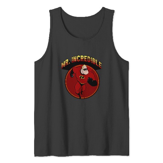 Disney Pixars The Incredibles Mr. Incredible Portrait Tank Tops