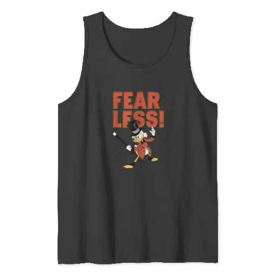 Disneyss Ducktales Scrooge Mcduck Fearless Tank Tops