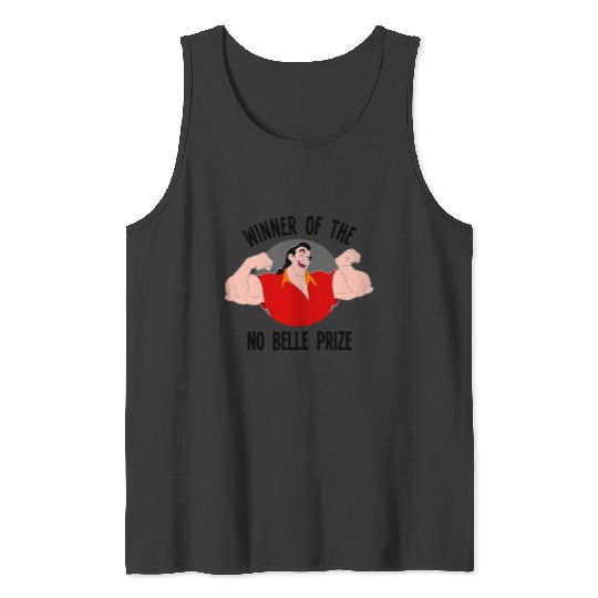 Disney Beauty and the Beast Gaston Winner No Belle Prize Tank Tops