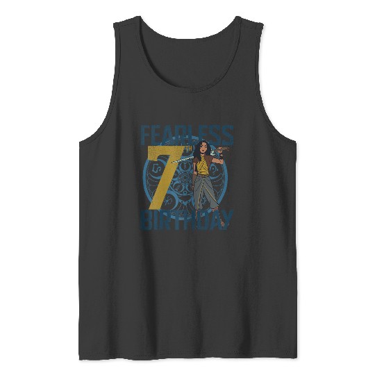 Disneyss Raya And The Last Dragon Raya Fearless 7th Birthday Tank Tops