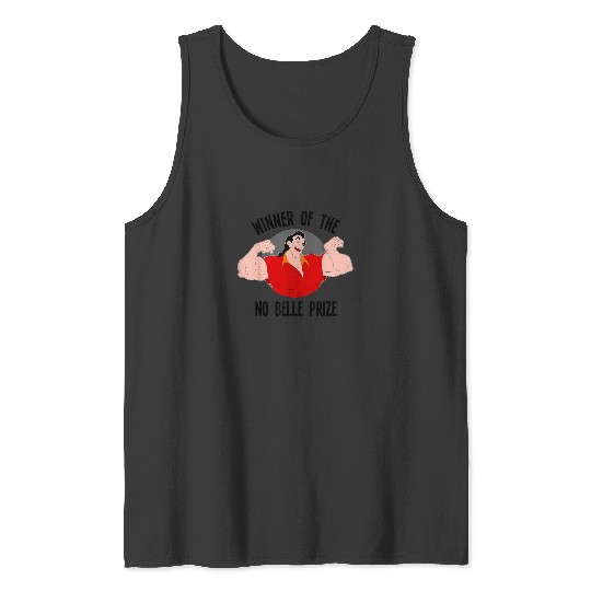 Disney Beauty and the Beast Gaston Winner No Bel Tank Tops
