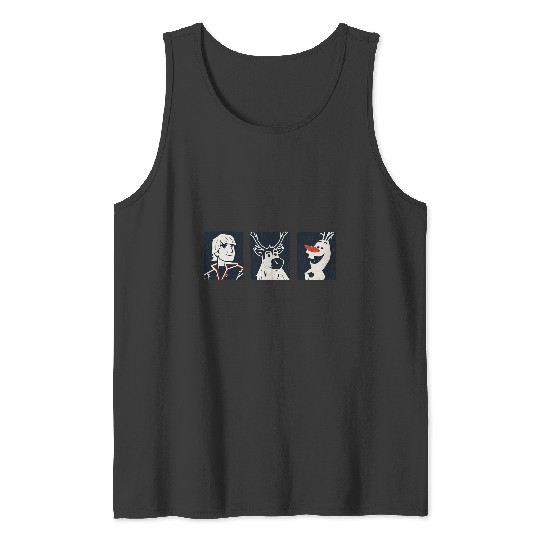 disney frozens 2 Kristoff Sven and Olaf Tank Tops