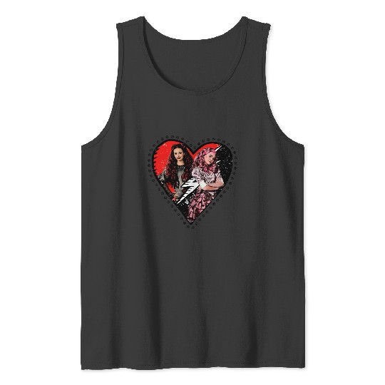 Disney Descendants The Rise Of Red Red & Bridget Heart Tank Tops