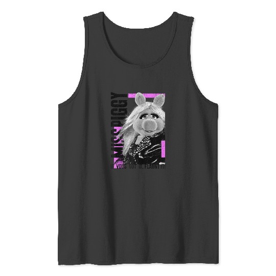 Disneyss The Muppets Miss Piggy If Vous Got It Flaunt It Tank Tops