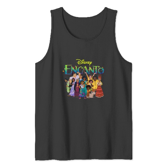Disney Encanto Madrigal Family Short Sleeve Small Tank Tops