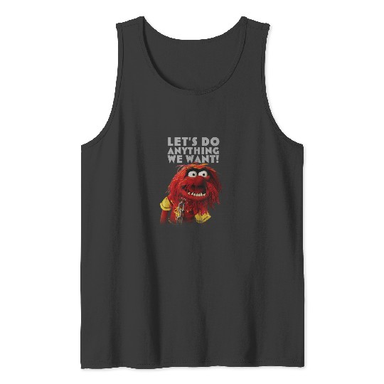 Disney The Muppets Lets Do Anything We Want Anim Tank Tops