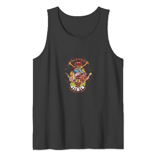 Disney The Muppets Dr Teeth Electric Mayhem Keyb Tank Tops