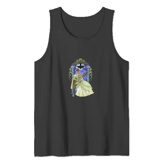 Disney Princess And The Frog Tiana And Naveen Po Tank Tops