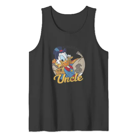 Disney DuckTales Scrooge McDuck World's Best Uncle Tank Tops