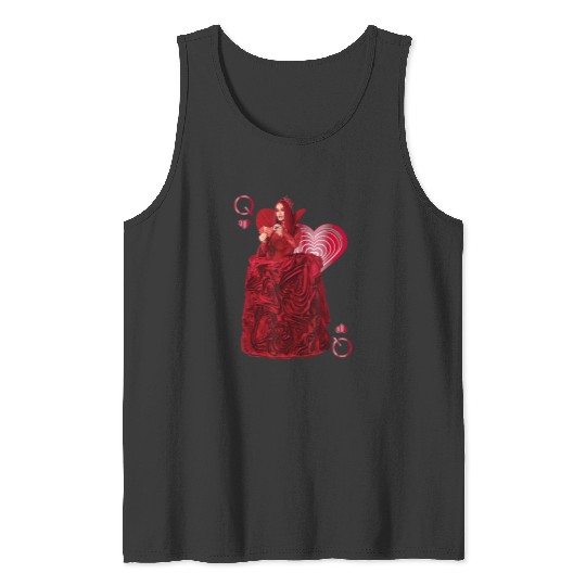Disney Descendants The Rise Of Red Queen Of Hearts Portrait Tank Tops