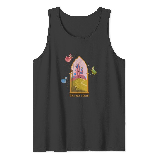 Disneyss Princess Sleeping Beauty Castle Once Upon A Dream Tank Tops