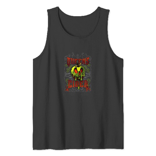 Disneyss Snow White Queen's Cider Poison Apple 100 Evil Logo Tank Tops