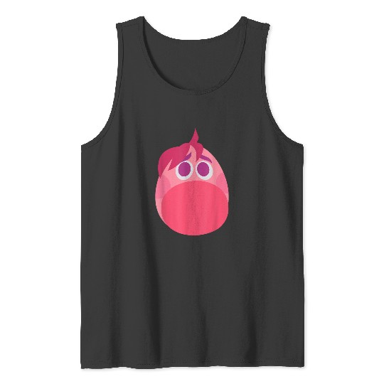 Disneyss Pixars Inside Out 2 Embarrassment Big Head Logo Tank Tops
