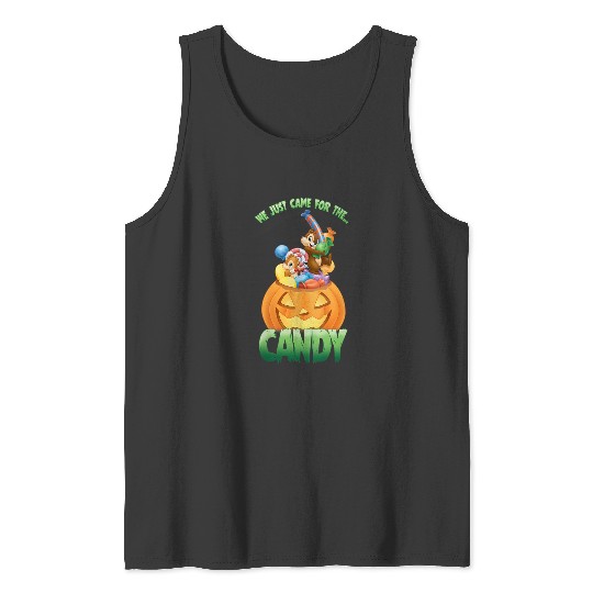 Disneyss Chip 'n' Dale Rescue Rangers Halloween Pumpkin Candy Tank Tops