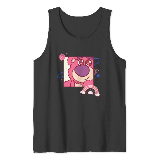 Disneyss And Pixarss Toy Story Lotso Bear Fluffy Rainbows Cute Tank Tops