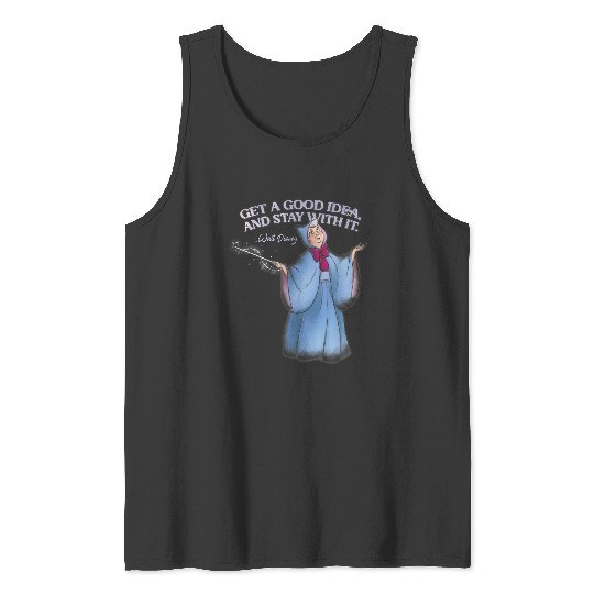 Disneyss Cinde Fairy Godmother Good Idea Walt Disneyss Tank Tops