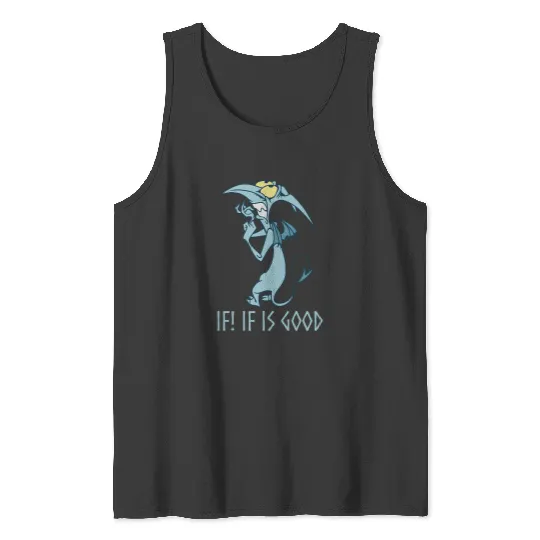 Disney Hercules Panic If Is Good Scary Portrait Logo Tank Tops