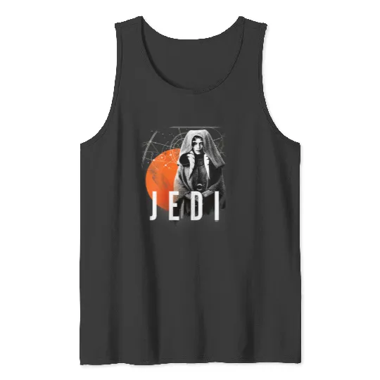 Star Warss Ahsoka Tano Jedi Star Map Disneyss+ Tank Tops