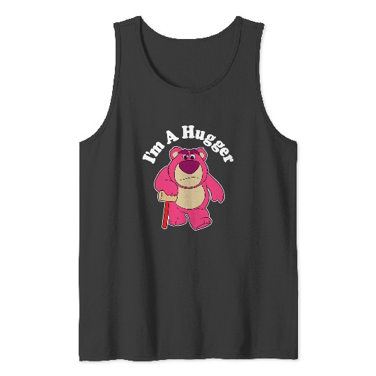 Disney Pixars Toy Story Im A Hugger Lotso The Bear Portrait Tank Tops