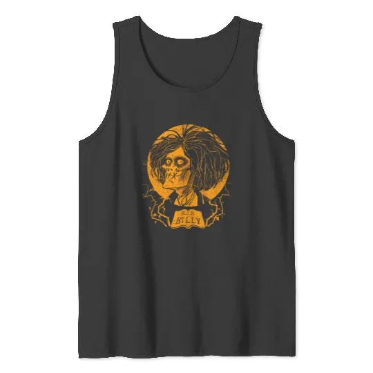 Disney Hocus Pocus RIP Billy Halloween Tombstone Retro Tank Tops
