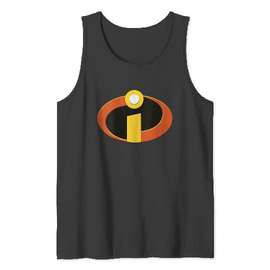 Disneyss Pixars Incredibles Chest Logo Costume Halloween Tank Tops