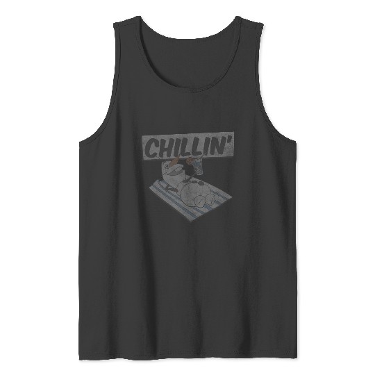 disney frozens Olaf Chillin Beach Towel Portrait Tank Tops