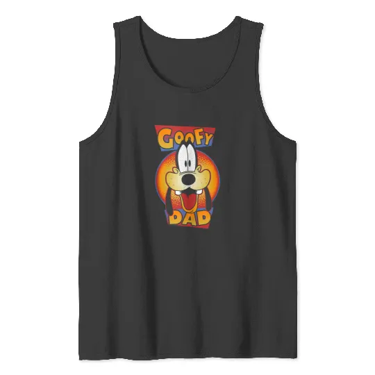 Disney A Goofy Movie Father's Day Goofy Dad Big Face Tank Tops
